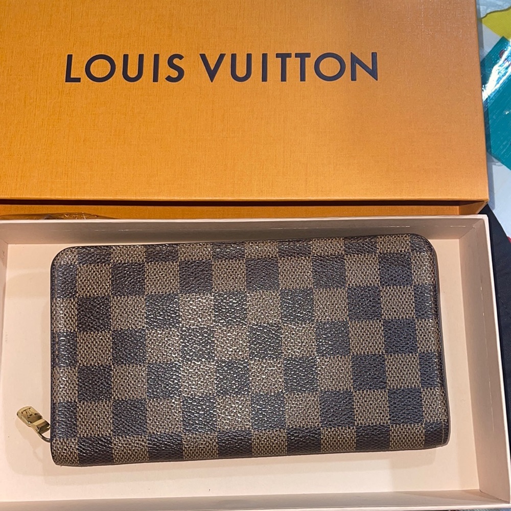 Louis Vuitton Porte Monnaie zippy wallet(CA0014)